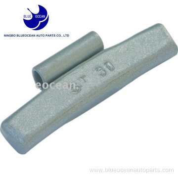 zinc plated Fe type balancing wheel weights clip